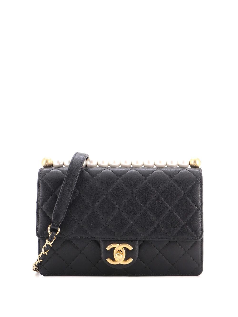 Chanel Chic Pearls Flap Bag Quilted #350858C44B